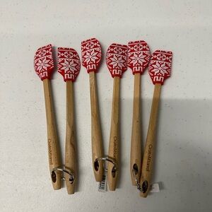 *SET OF 6!* Crate & Barrel Mini Spatualas